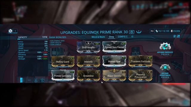 WARFRAME | SILENCE EQUINOX - BUILD GUIDE