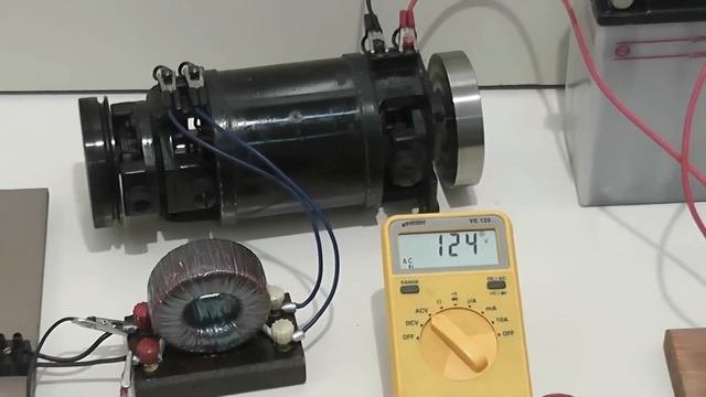 Old mechanical inverter DC AC