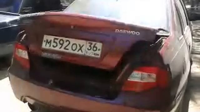 Газовые упоры багажника Дэу Нексия