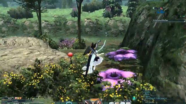 PSO2 Hunter - Sword Skill - Twister Fall