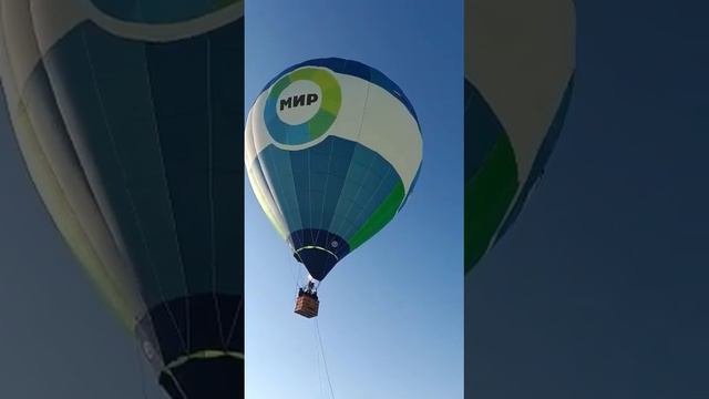 Привязной подъём на воздушном шаре. Тверь. В рамках проекта - 