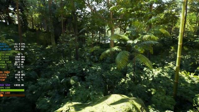 [QHD] UNREAL ENGINE 5 | RAINFOREST BIOME | RTX ON + LUMEN | RTX 3080Ti | Ryzen 9 5900X