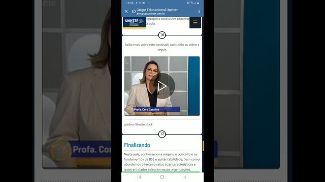 Como é o APLICATIVO da UNINTER (Univirtus para Android) Review 2019