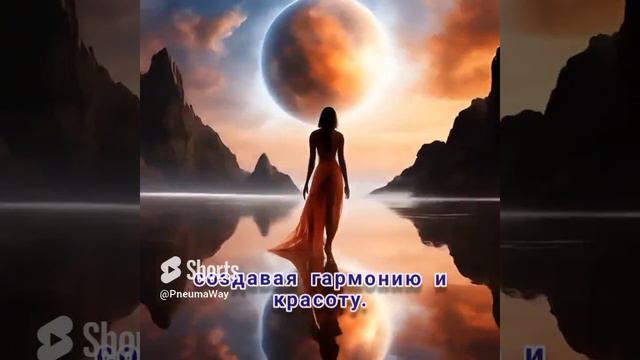 Пробуждение души, исцели свою карму в пространстве ролика #shorts #душа #творцы #гармония