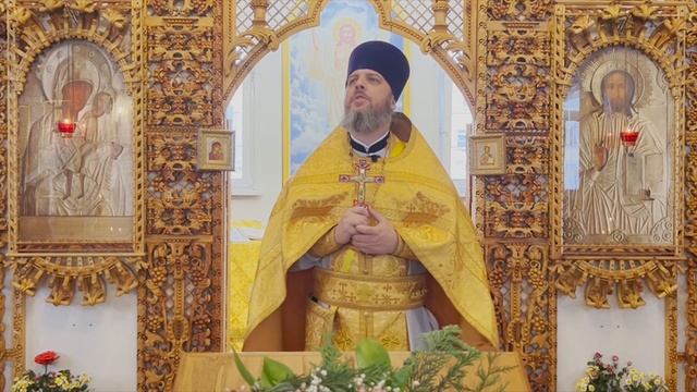Проповедь о. Дмитрия Михайлюка от 18 декабря 2022 г.Храм вмч Георгия Победоносца в Куркине