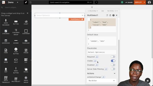 How To Use The Multi-Select Widget In Appsmith