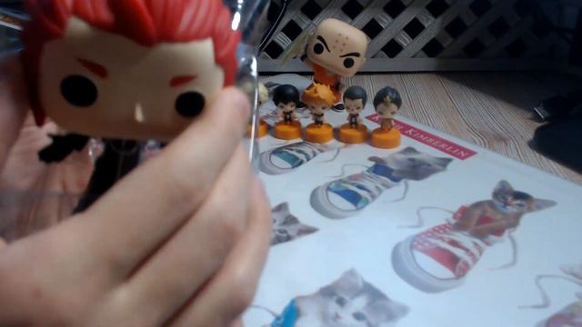 Unboxing funko y figuritas haikyuu