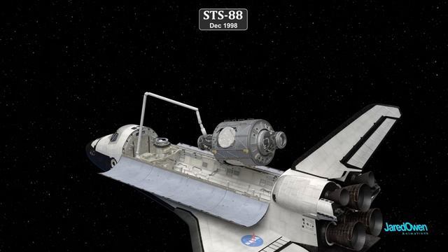 Как строили МКС? (Международная космическая станция) 3D анимация