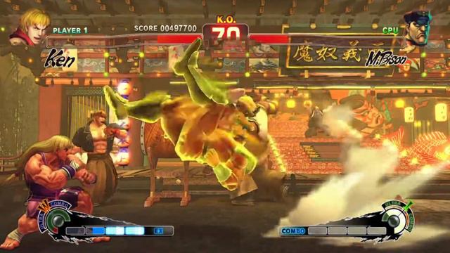 Ultra Street Fighter 4 - Ken Arcade Hardest Run ,,No Round Lose,, + Shin Evil Ryu End Battle! 😊😎