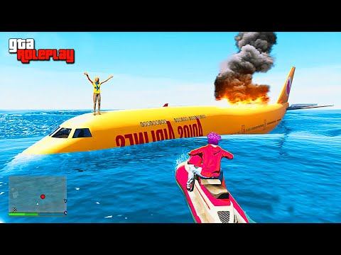 ОБНОВА! Купили САМОЛЕТ и упали НА СЕКРЕТНЫЙ ОСТРОВ - GTA 5 RP (GTA 5 ONLINE)