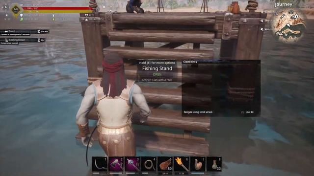 Conan Exiles Age of Calamitous Fishing Stand - How it Works Now
