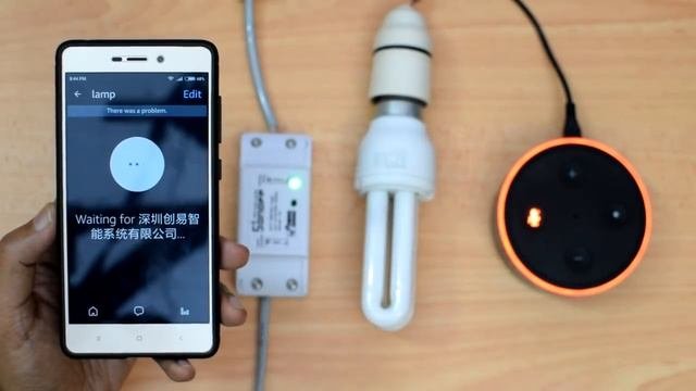 SONOFF Switch Control using Amazon Alexa & Google Assistant
