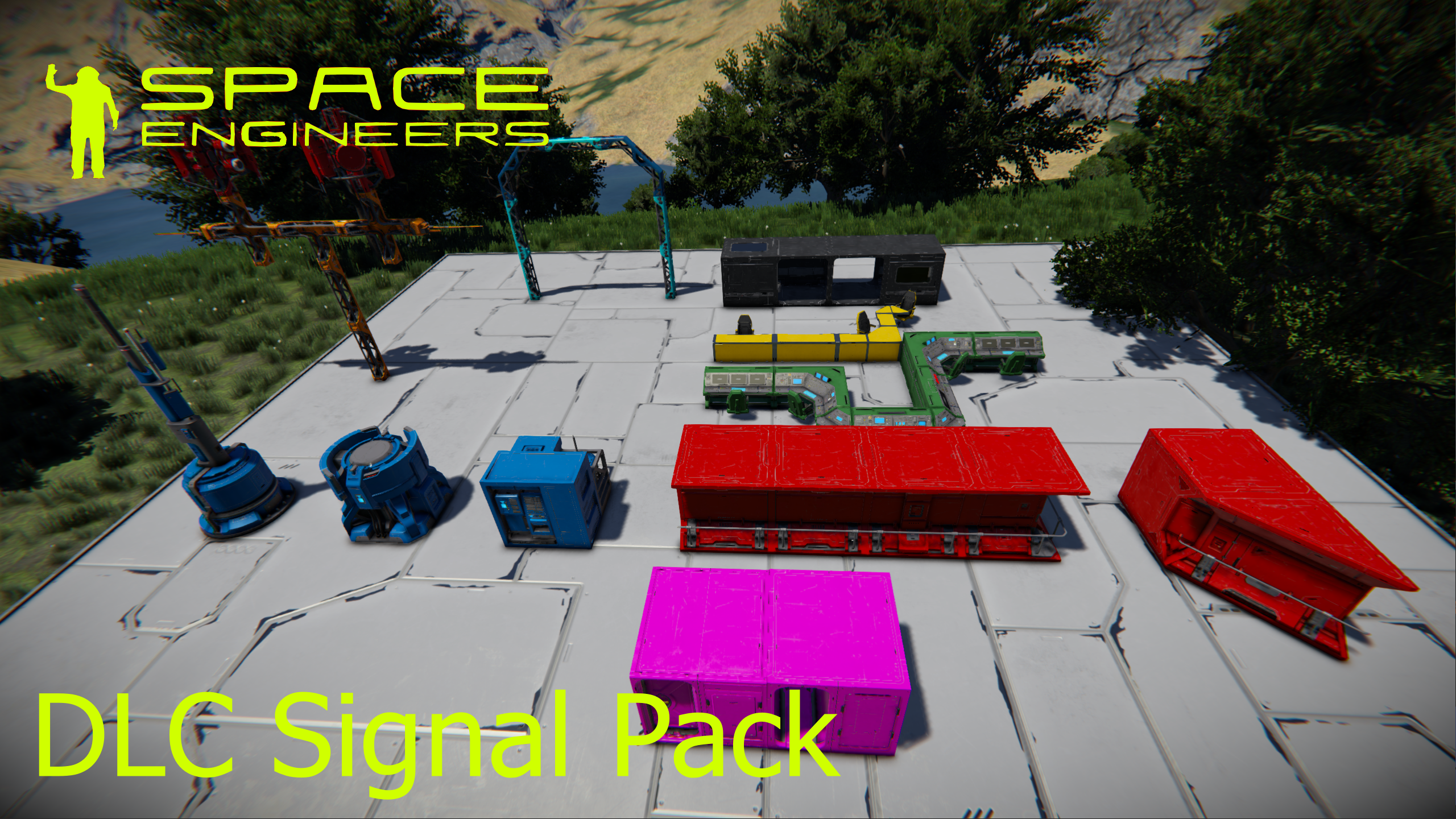 Space Engineers. DLC Signal Pack. Обзор.