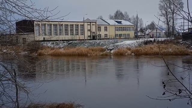 Архангельская область Шалакуша река Моша осень