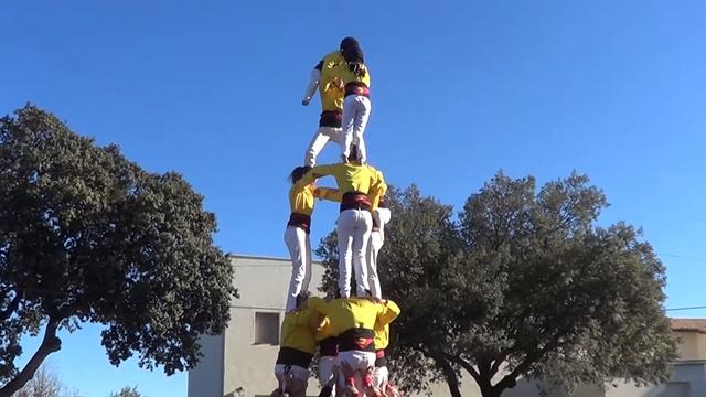 Castellers de Solsona 3d6a St. Llucia Navès 9-12-2012