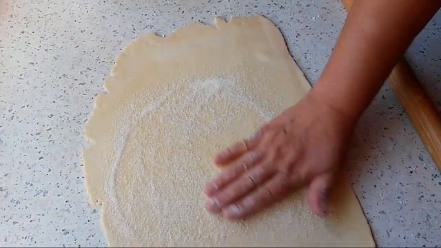 Печенье из быстрого слоёного теста.Язычки