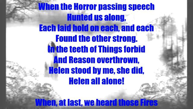 "Helen All Alone" by Rudyard Kipling