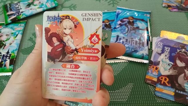 Китайские Коллекционные Карточки по игре Геншин Импакт / Genshin Impact #48