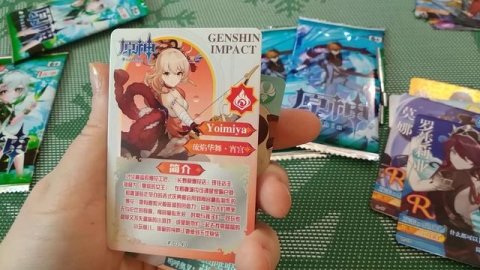 Китайские Коллекционные Карточки по игре Геншин Импакт / Genshin Impact #48