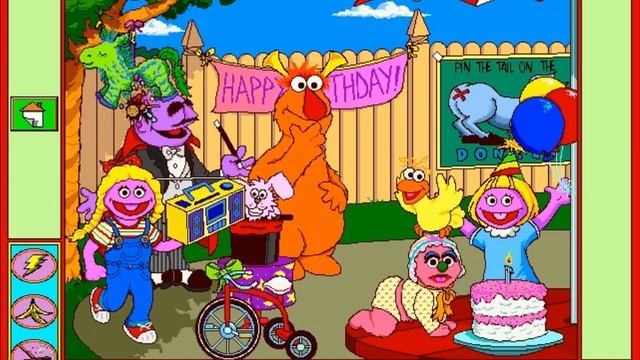 Sesame Street: Elmos Art Workshop PCWindows 1997. Longplay.