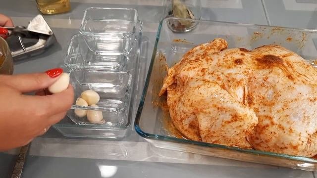 КУРИЦА на банке  Запекаем в духовке
