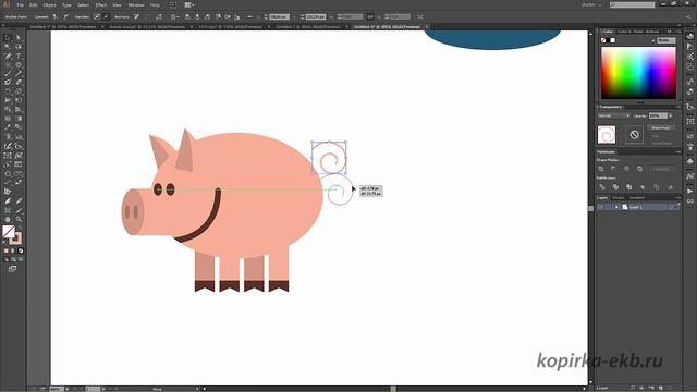 Adobe  illustrator обзор простых приемов рисования | Видеоуроки kopirka-ekb.ru