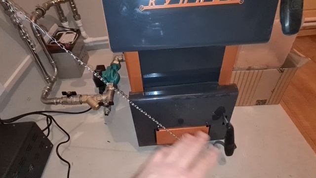 Отопление на даче на дровах.