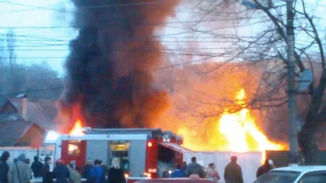 Пожар у пивзавода