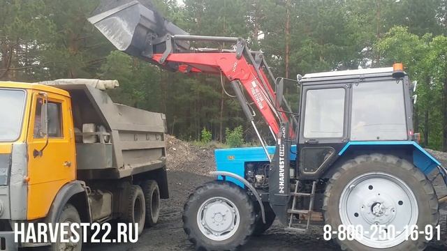 Навесной фронтальный погрузчик Харвест 1200 с джойстиком
