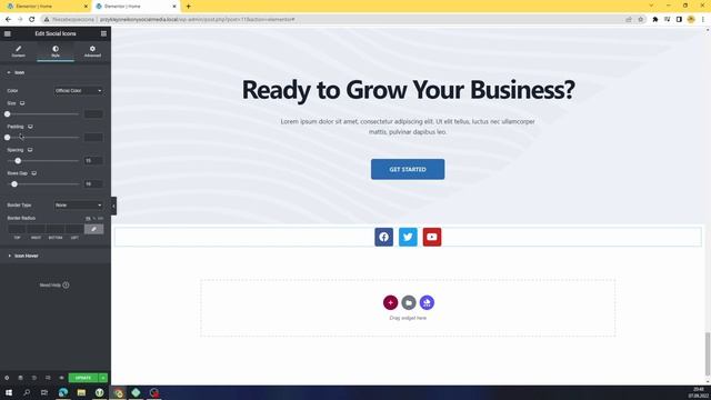 ? Jak dodać ikony social media na stronę WordPress? Facebook, Instagram, STICKY SIDEBAR W Elementor