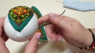 Вышиваю и оформляю писанку от МИКаА