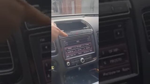 Volkswagen RNS850 . Front + Rear Camera . DEMO.