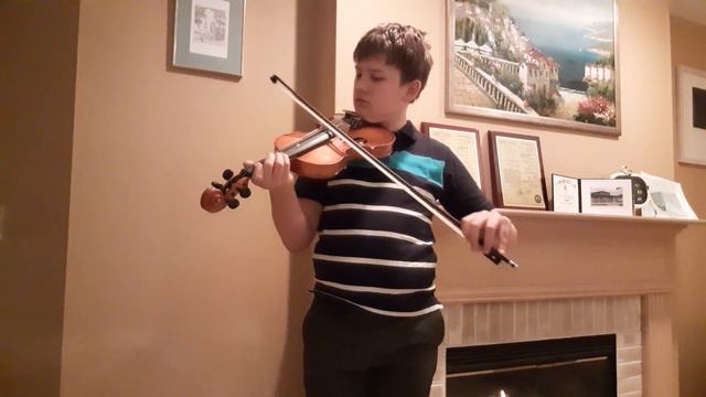 Dvořák: Humoresque No. 7, Jiri Zatopek - violin
