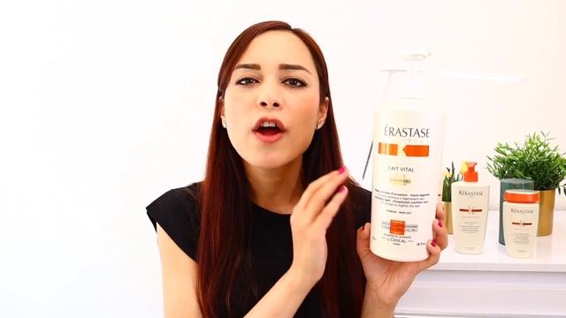 REVIEW: Kerastase Bain + Creme Magistrale, Bain Satin 1/2, Lait Vitale, Nectar Thermique | Dry hair