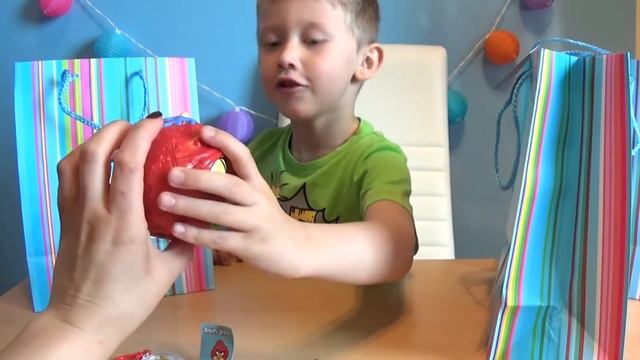 Сюрпризы в пакетиках#2  Angry Birds Star wars ...