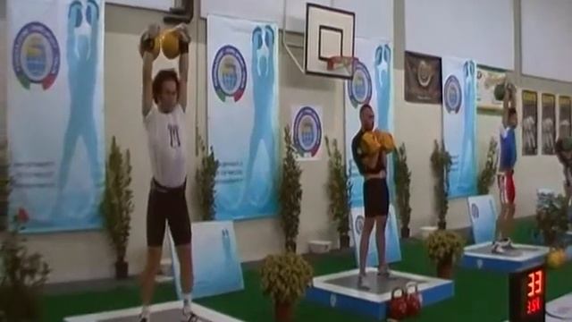 kettlebell lifting   biathlon 10' jerk 16 kg