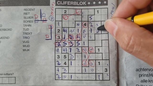 (#6469) Sunday. Tectonic01 Sudoku puzzle. Bonus Extra edition. 05-21-2023 Extra part 4 of 4