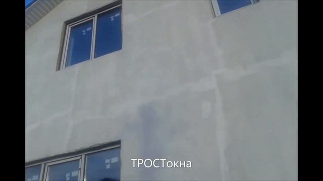 Монтаж окон с наружной и внутренней лентами