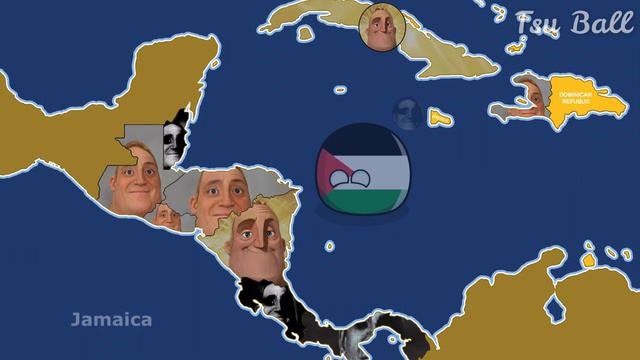 Mapping Today America Relations between Countries -Palestine - Mr Incredible cannyUncanny Part 6