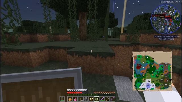 |minecraft| Сумеречный лес | #5 | Победил Гидру | twilight forest |