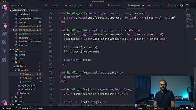Elixir: Listening for Messages from Another Process - [022]