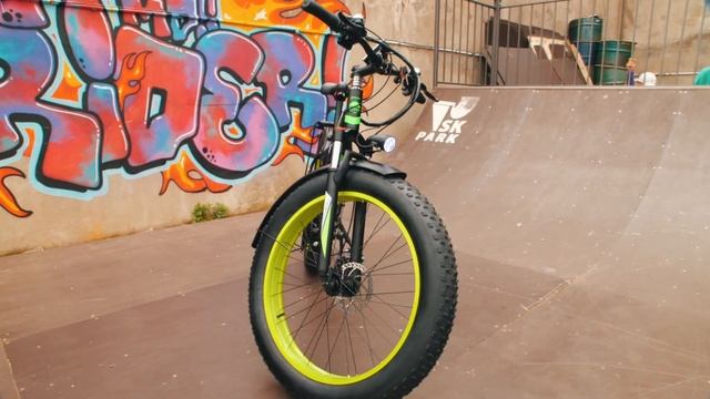 Горный Электровелосипед FAT BIKE с мощным электромотором EasyRider 1kwt