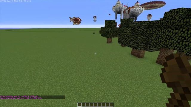 [TUTO] Comment utiliser WorldEdit #6 : sphère/cylindre/pyramide/forêt