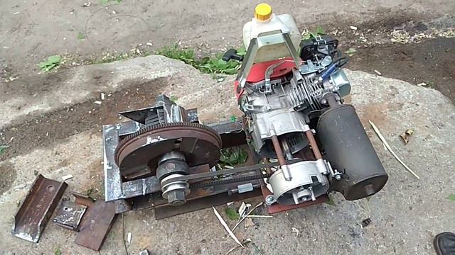 Измельчитель веток из фрез по дереву ч3.