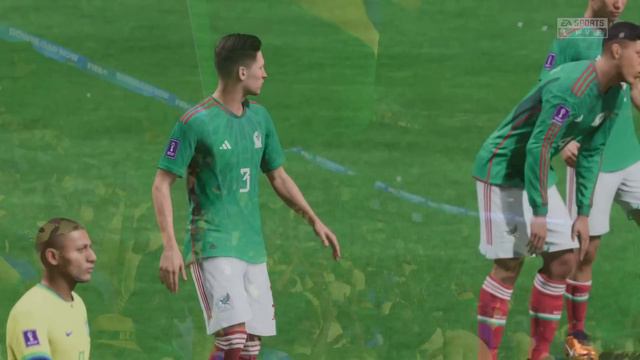 FIFA 23 - Brasil  vs México | Gameplay PS5  [4K 60FPS] Copa do Mundo FIFA 2022