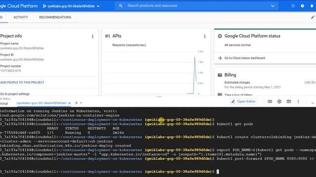 Continuous Delivery with Jenkins in Kubernetes Engine [GSP051] | Qwiklabs  | Google Cloud Platform