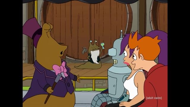 Ride Along The Slurm River | Futurama | adult swim