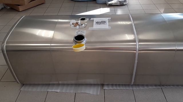 Бак на 800 литров для MAN 620х690х2100 из алюминия. Топливный бак в г. Бронницы М.О.