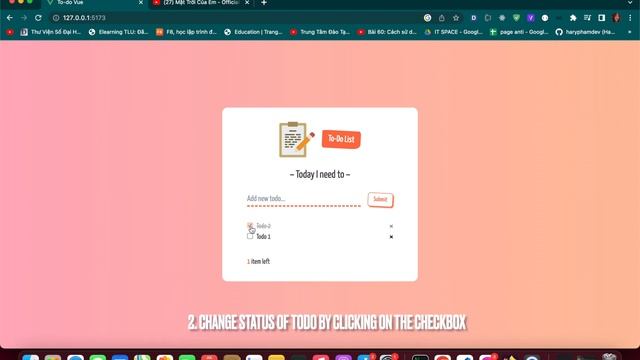 Simple Todo-App with Vue3 and VueX
