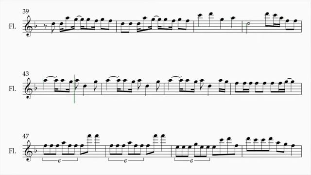RED VELVET - QUEENDOM - (Sheet Music for Flute/Violin) #REDVELVET #SHEETMUSIC